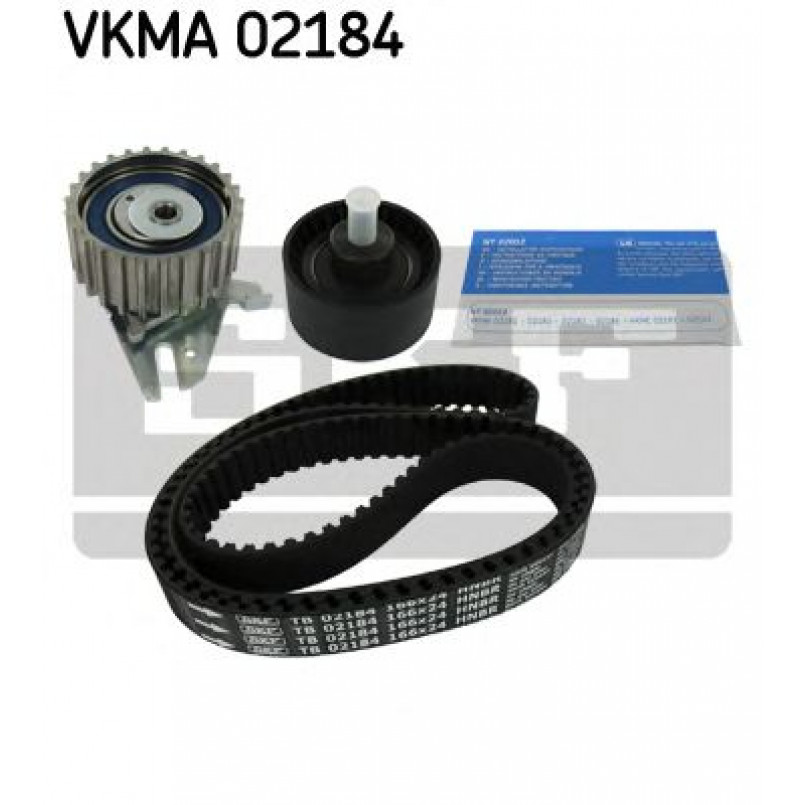 VKMA 02184 SKF Комплект (ремінь+ролики)